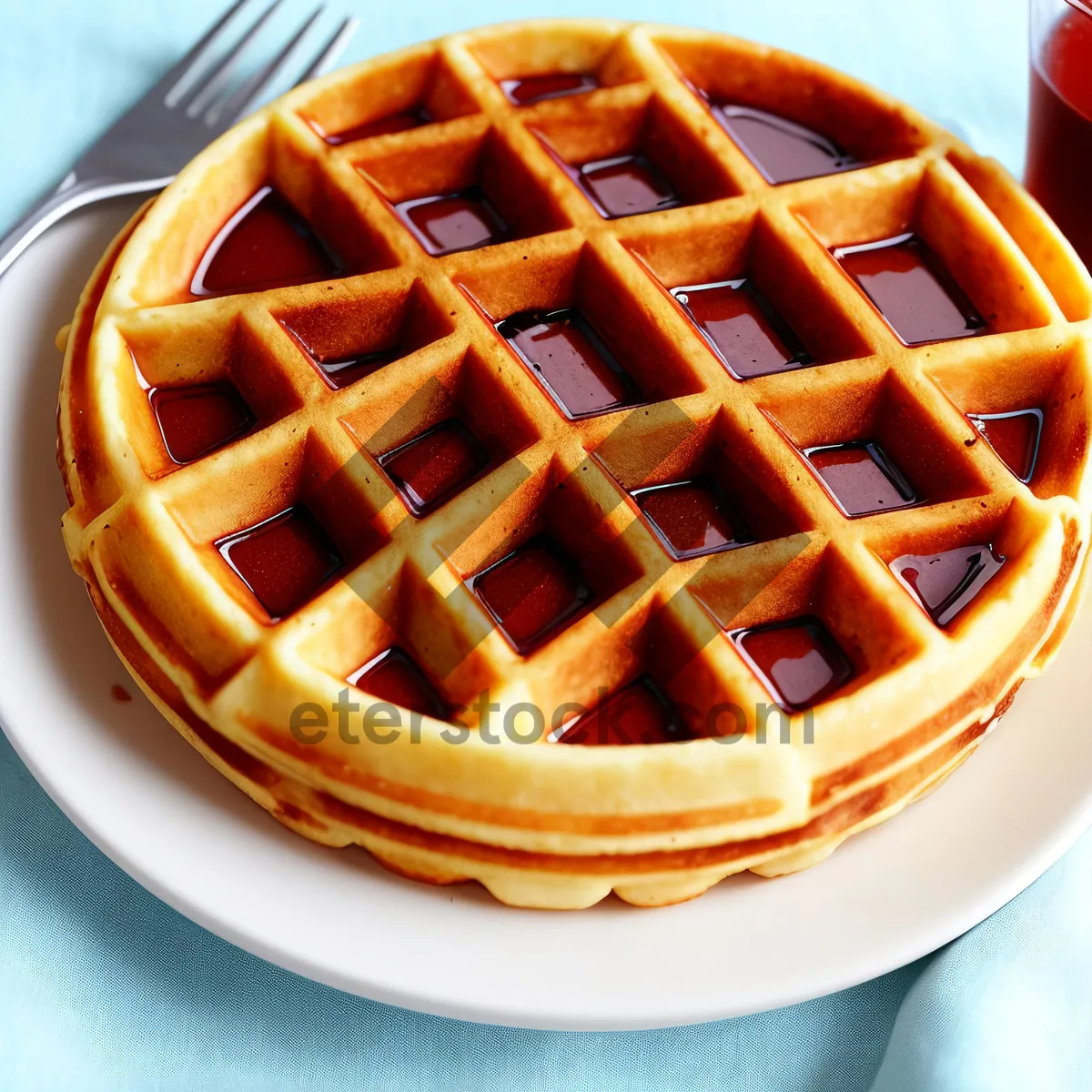 Picture of Delicious Trivet-Supported Breakfast Pastry Snack