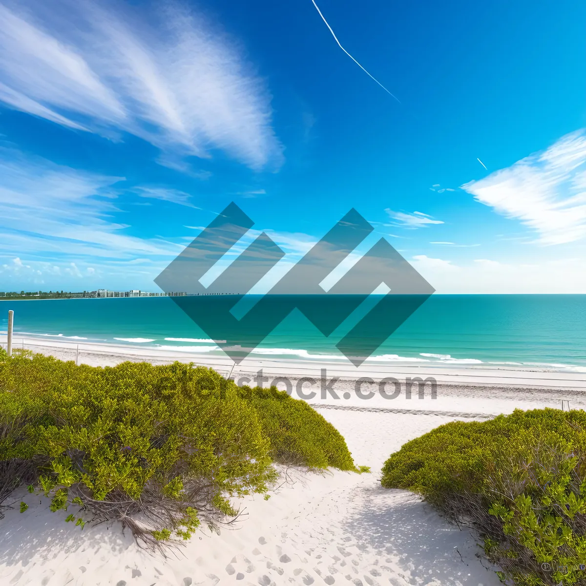 Picture of Serene Sea Escape: Tropical Paradise on the Beach