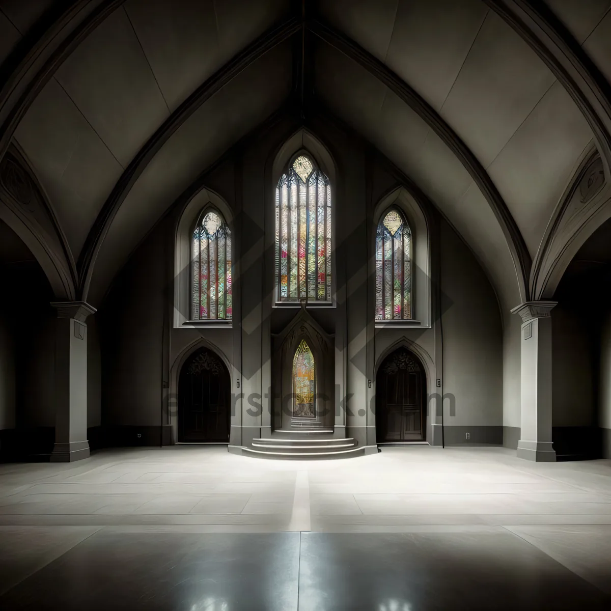 Picture of Historic Cathedral Vault: A Glimpse into Religious Architecture