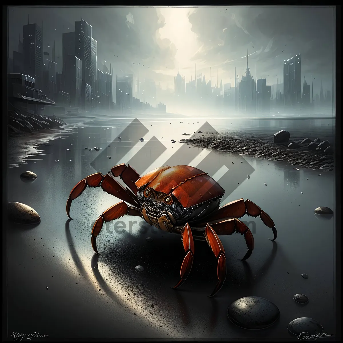 Picture of Crab Lobster Scorpion: Majestic Arthropod Invertebrates