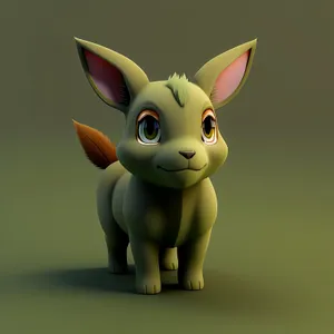 Cute Bunny Cartoon with Baby Piglet in 3D Fun!