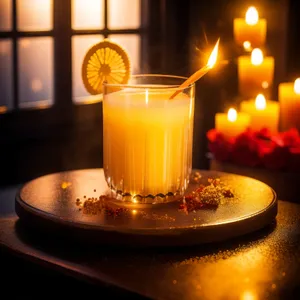 Morning Tea with Candlelit Ambiance