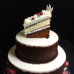 Sweet Chocolate Cake for Birthday Celebration