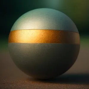 Egg-shaped Croquet Ball Sporting Equipment