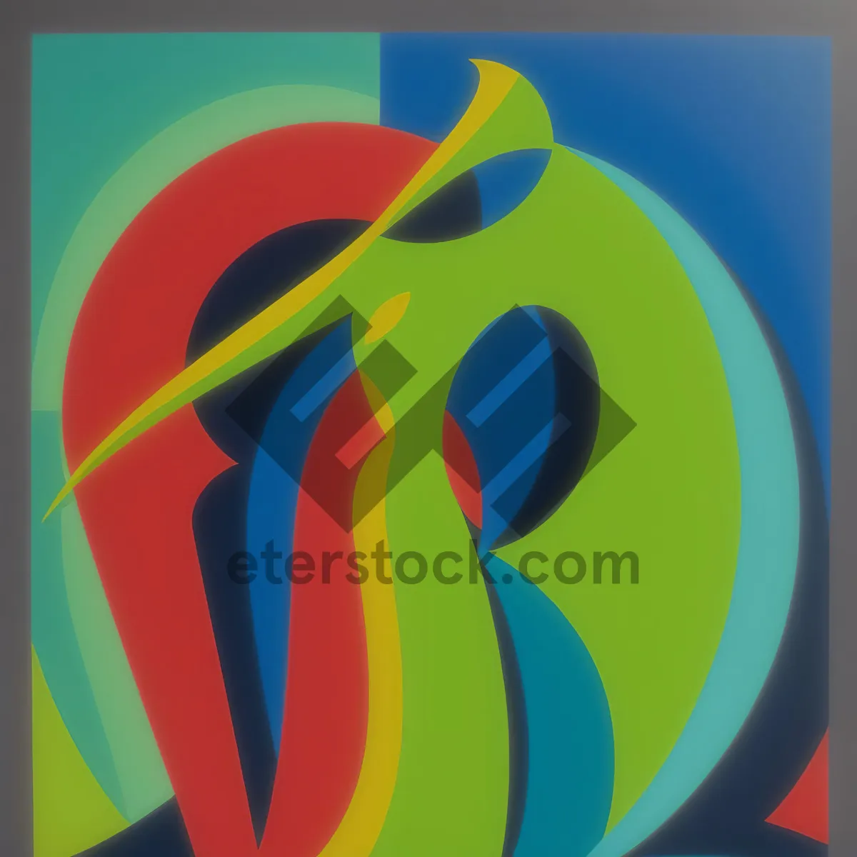 Picture of Artistic Design Symbol: Iconic Graphic Sign