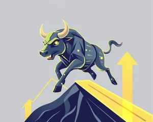 Cute Cartoon Horse in Cape Illustration