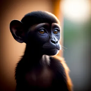 Wild Gorilla Portrait - Majestic Male Ape