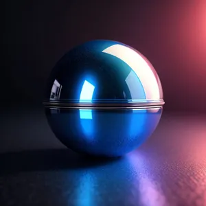 Shiny Glass Button - Web Icon Sphere