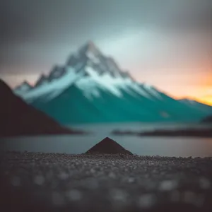 Arctic Sunset: Majestic Sky Painted in Golden Hues