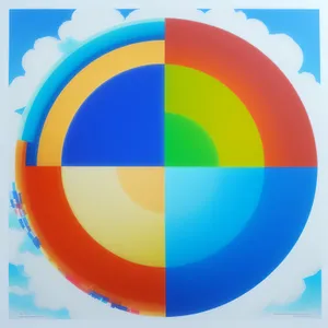 Geometric Circle Design Icon Symbol Graphic