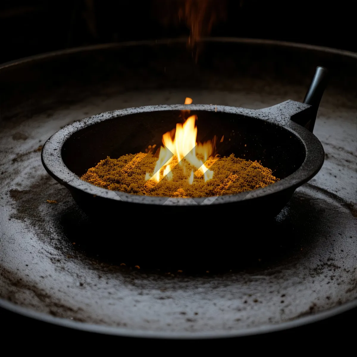 Picture of Flaming Dutch Oven: Cooking in Fiery Style