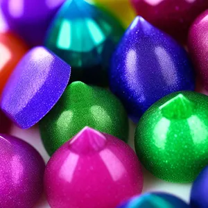 Colorful Easter Candy Eggs