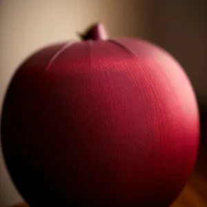 Festive Onion Bulb with Fruit Decoration