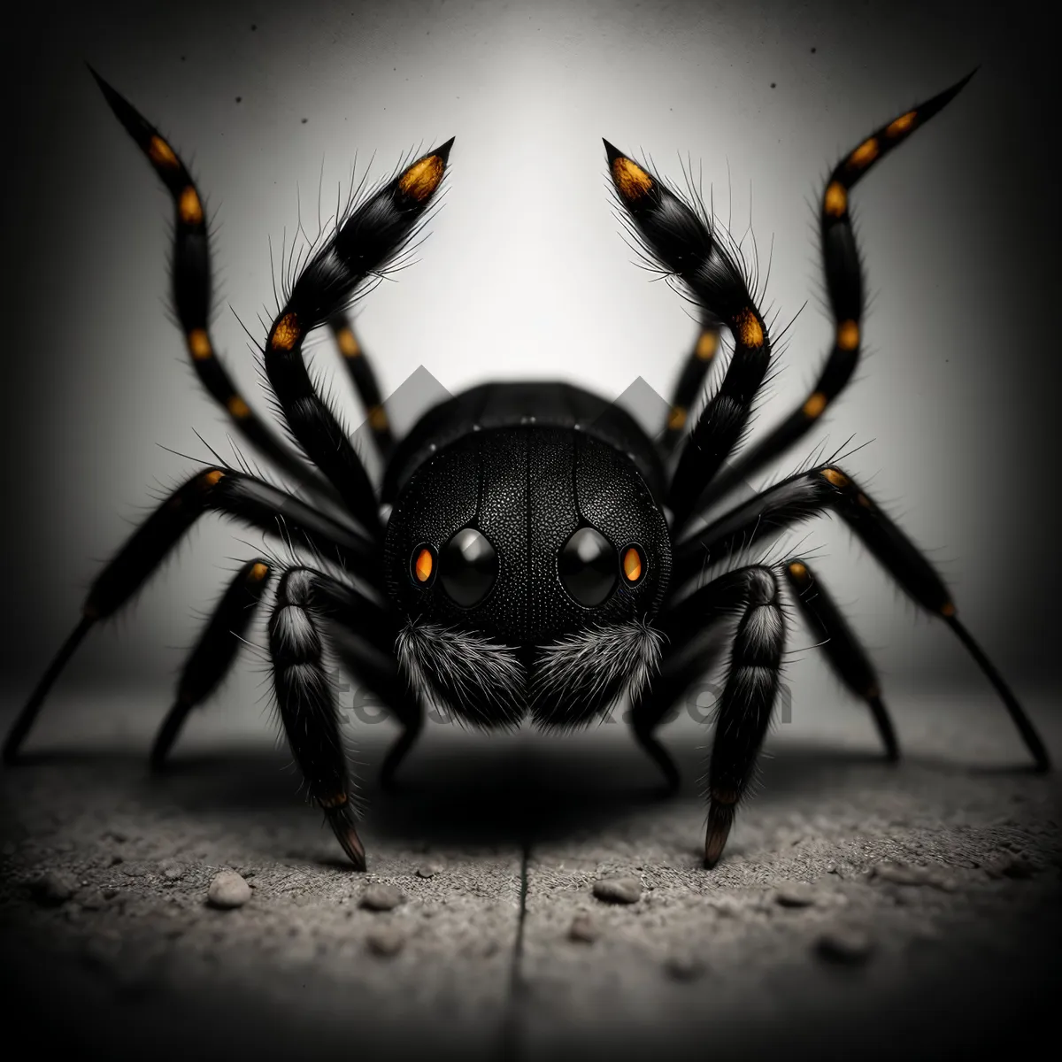 Picture of Black Widow Arachnid - Close-up Wildlife Image