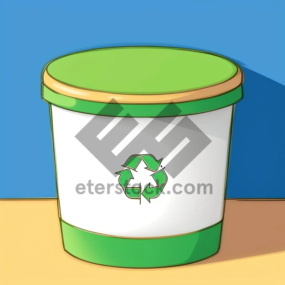 Picture of Plastic Beverage Cup - Empty Vessel for Refreshing Drinks