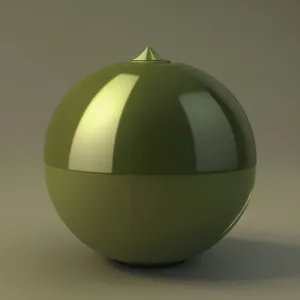 Glass Egg: Solid Matter Sphere, Ball Design Symbol