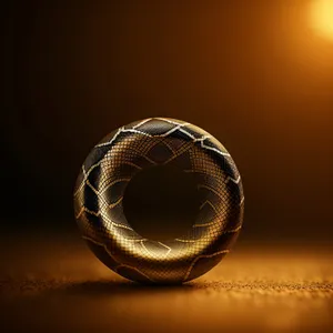 Black Basketball Circle on Backboard