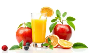 Organic Fruit Juice Cocktail for Refreshment and Nutrition