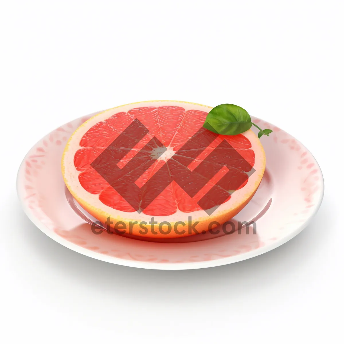 Picture of Fresh Citrus Grapefruit Slice for Healthy Diet