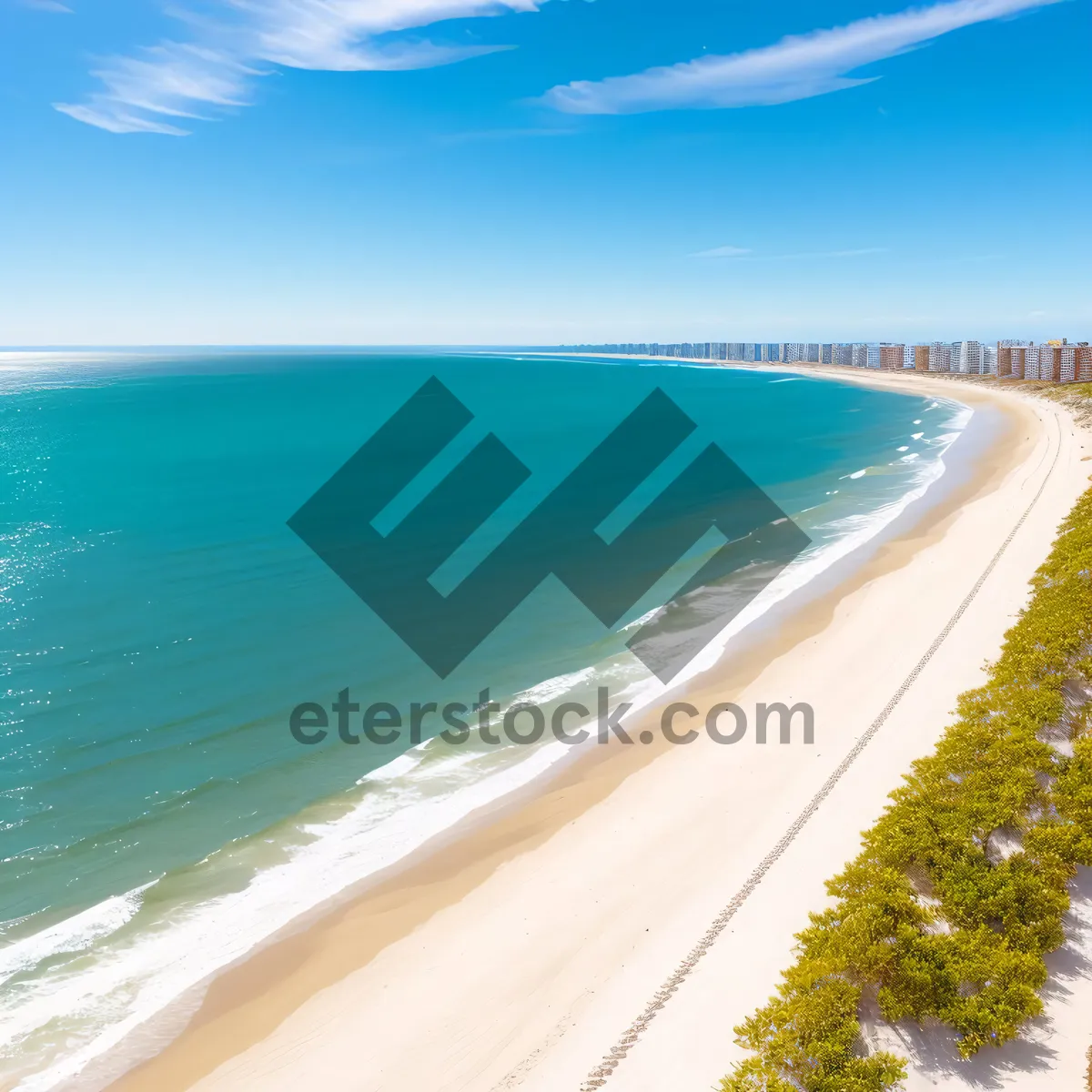 Picture of Turquoise Paradise Bay: Serene Coastline Retreat