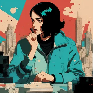 Male Comedian Entertaining Classroom Audience