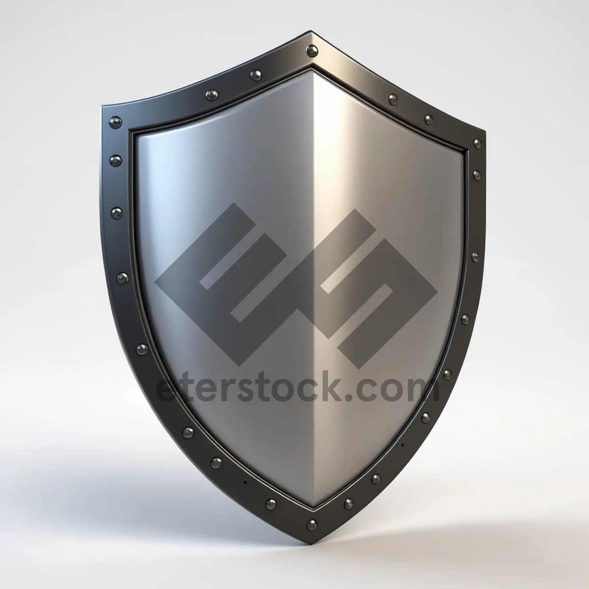 Picture of Shiny 3D Heart Emblem Graphic Design Icon