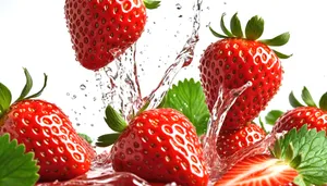 Fresh Strawberry Snack - Juicy and Nutritious Delight