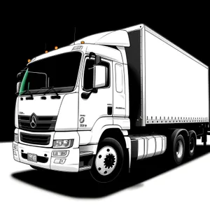 Highway Hauler: Cargo Truck for Fast Freight Delivery