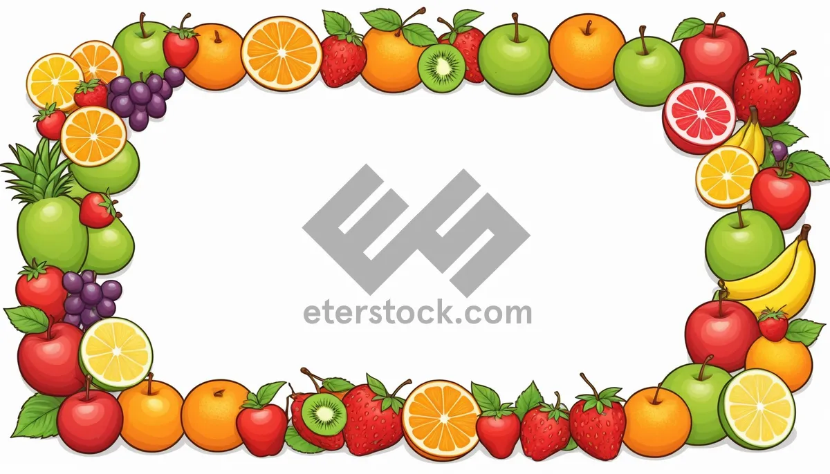 Picture of Fresh orange fruit holiday decoration photograph