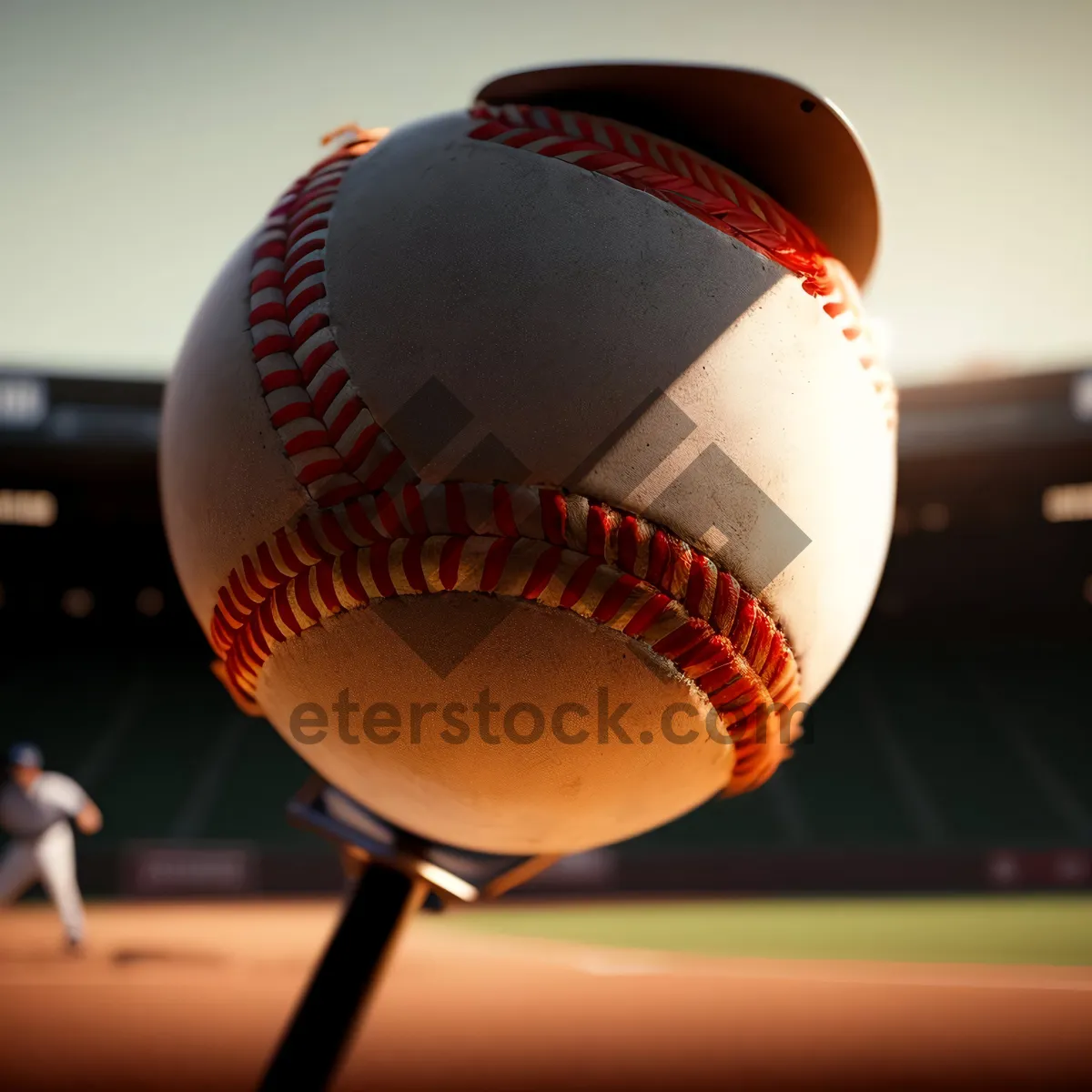 Picture of Baseball Glove on Grass - Game Time Gear