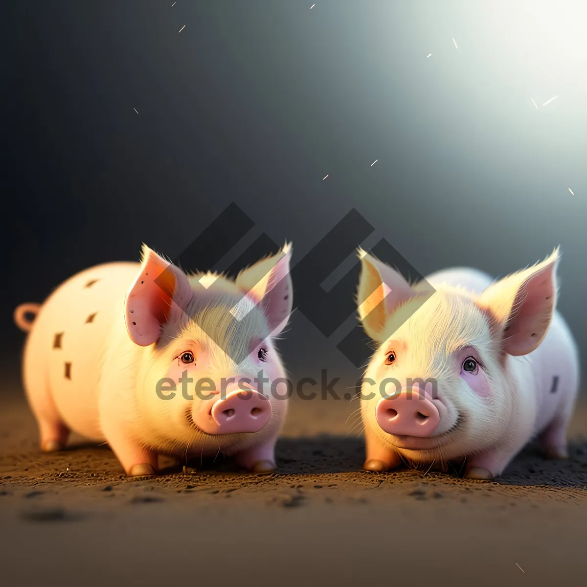 Picture of Pink Piggy Bank for Saving Money and Building Wealth