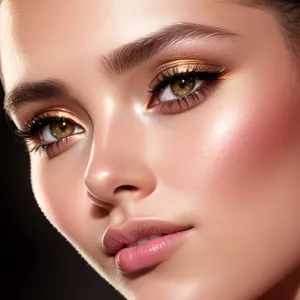 Radiant Beauty: Flawless Skin and Mesmerizing Eyes