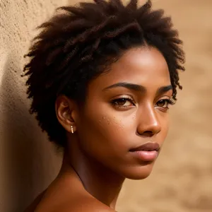 Stunning Afro-Brutus Beauty with Captivating Smile