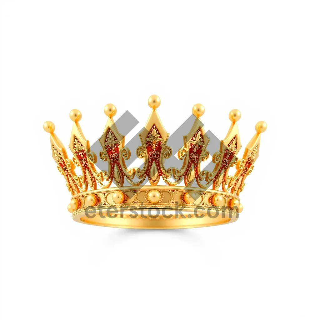 Picture of Baron's Crown Symbol in Gold Heraldry Design