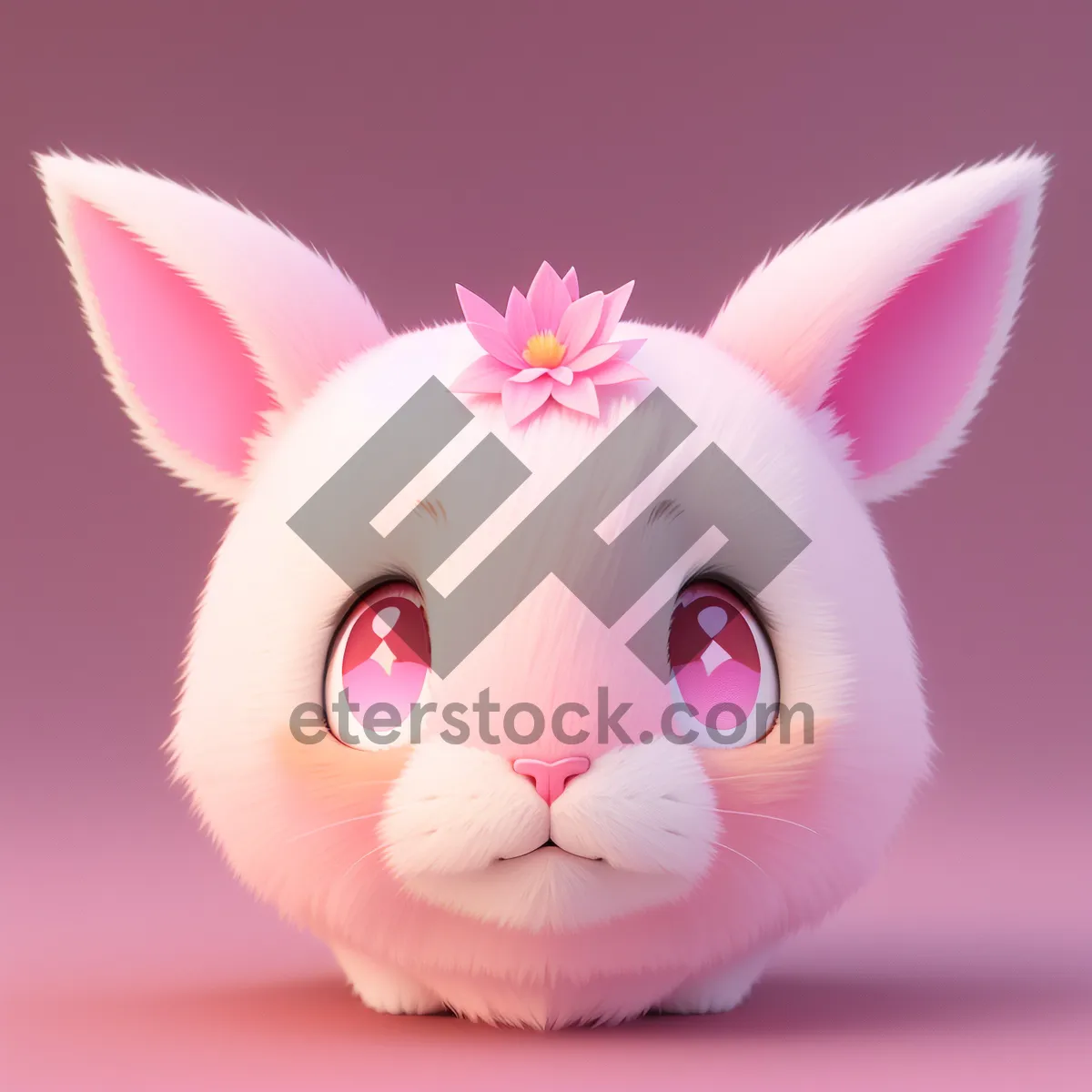 Picture of Piggy Savings: Cute Cartoon Bunny Bank for Money Investment