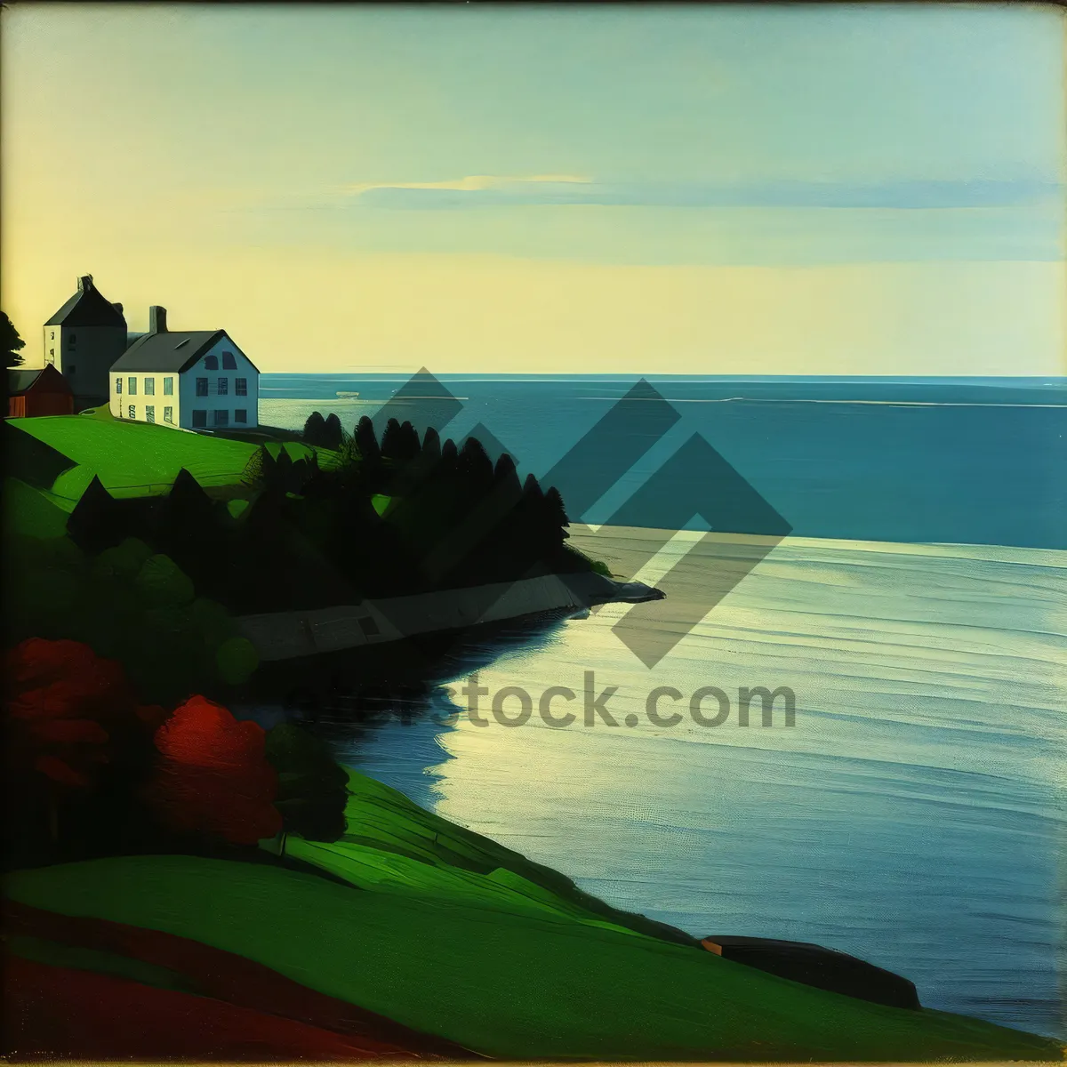 Picture of Tranquil Tropical Waterside Escape