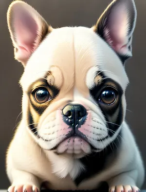 Adorable Terrier Bulldog - Purebred Canine Pet