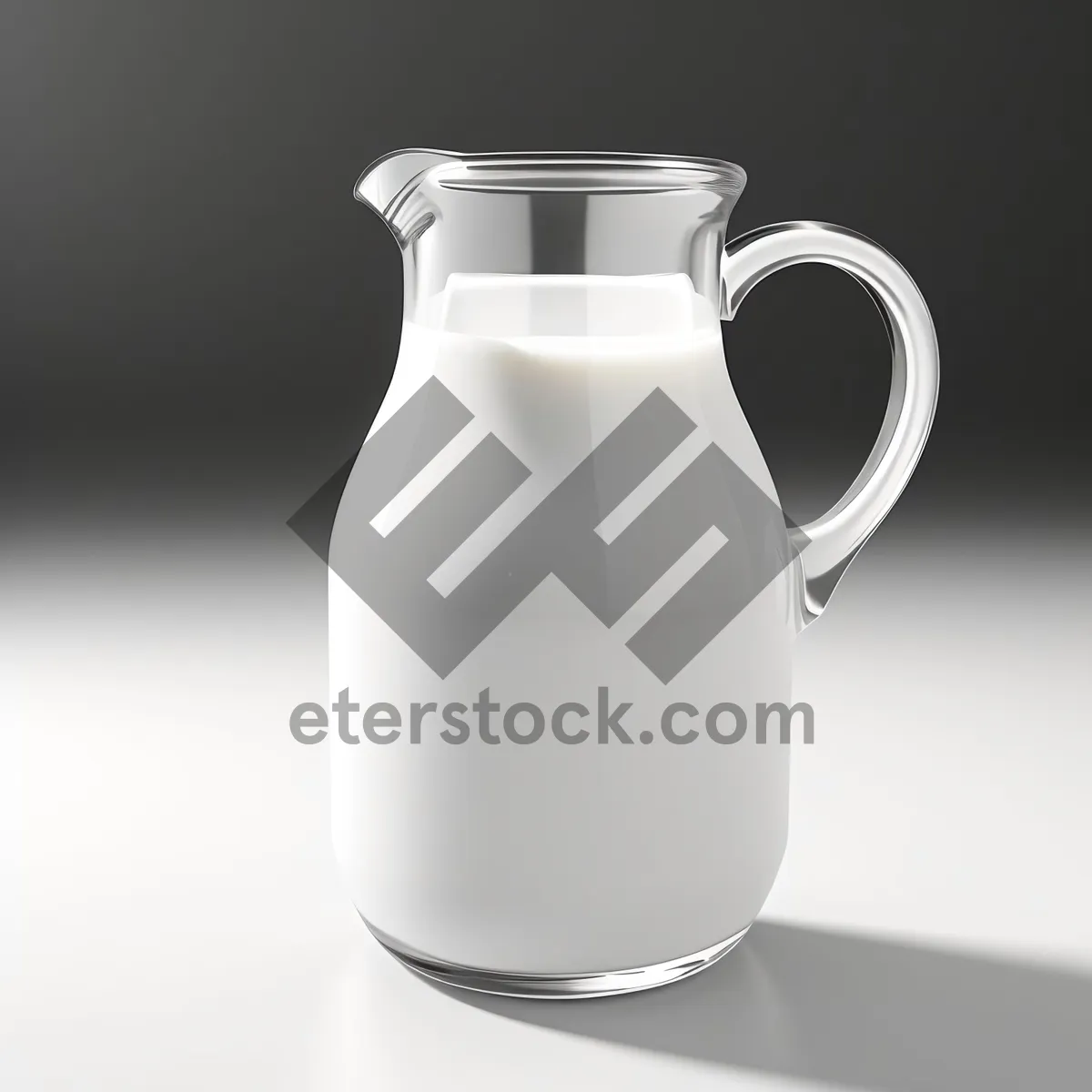 Picture of Morning Beverage Glass with Water Jug