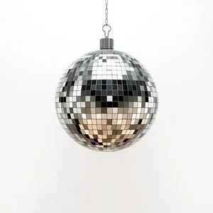 Festive Glass Ball Ornament Decoration for Winter Celebration