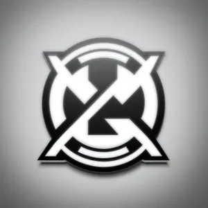 Graphic Design Symbol - Iconic Heraldry Art Element