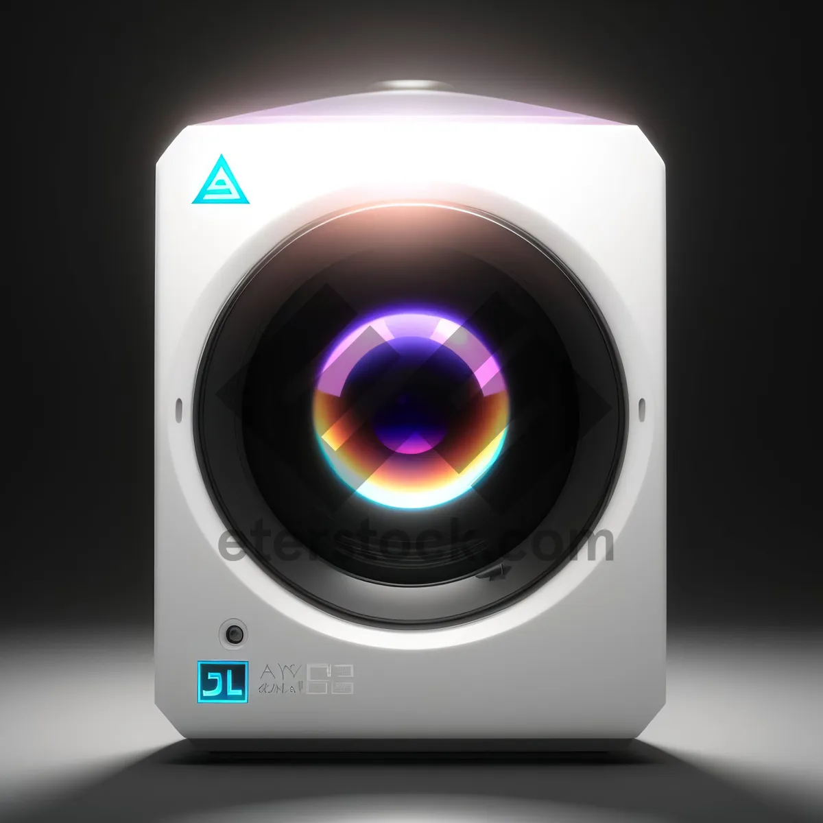 Picture of Modern Digital Audio Control: Shiny Stereo Speaker Button