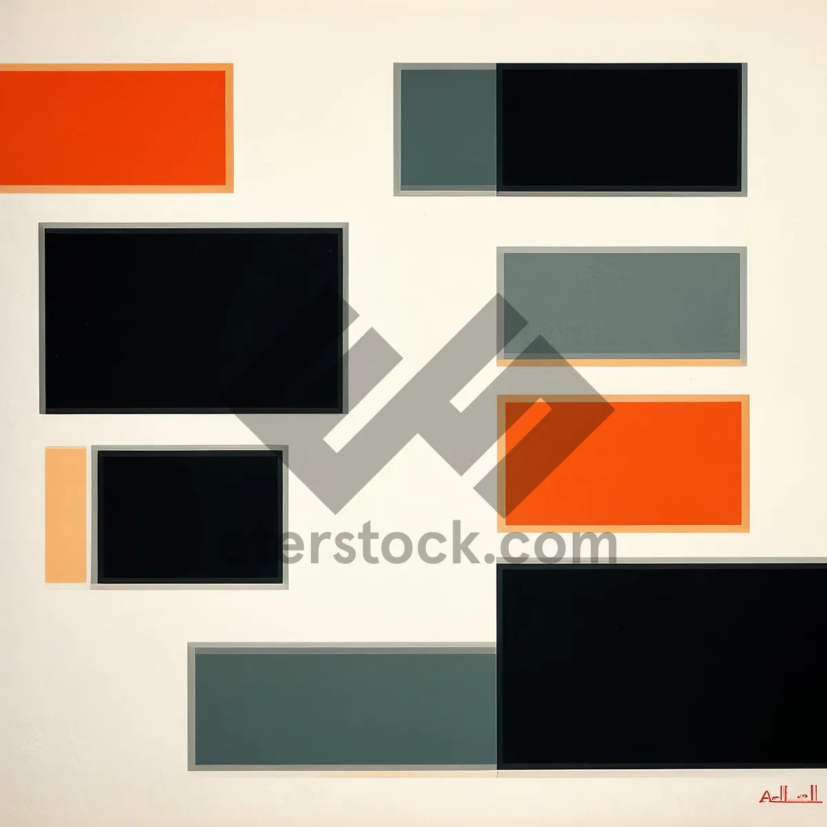 Picture of Graphic Design Element Collection Set 3D Symbol Icon