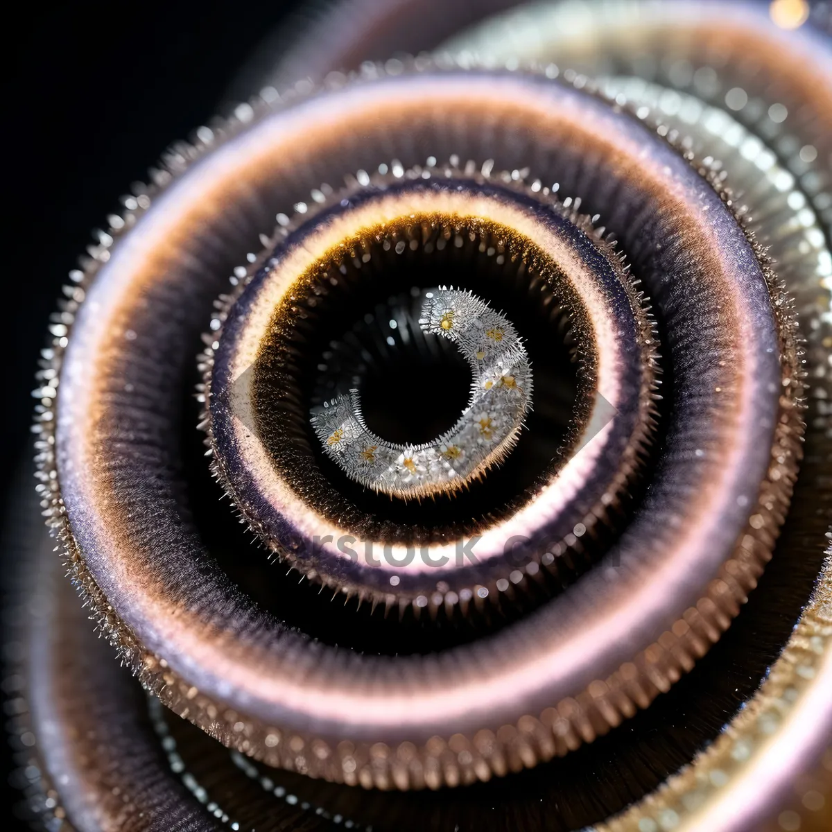 Picture of Circle of Coiled Millipede Structure