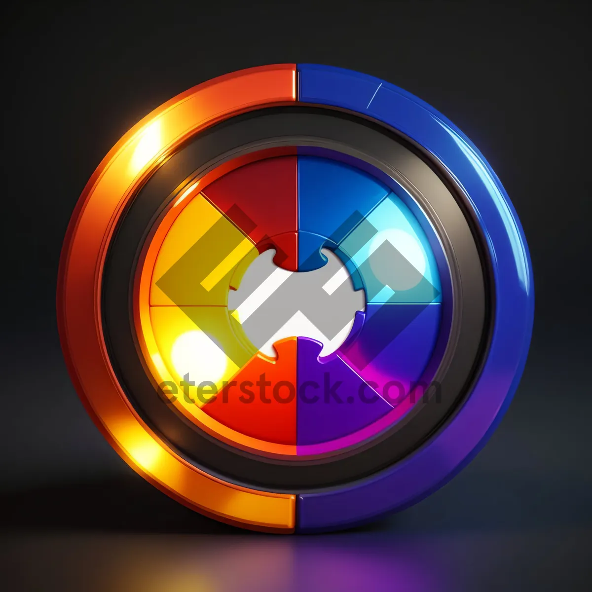 Picture of Shiny Glass Button Set: Modern, Bright, and Eye-catching