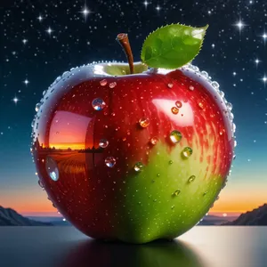 Juicy fresh red apples - vitamin-rich, delicious snack.