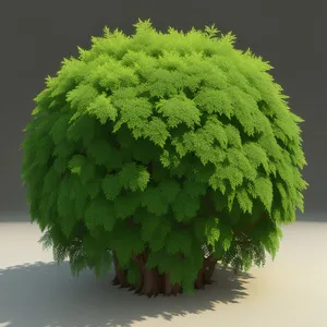 Tranquil Maple Bonsai in Natural Environment