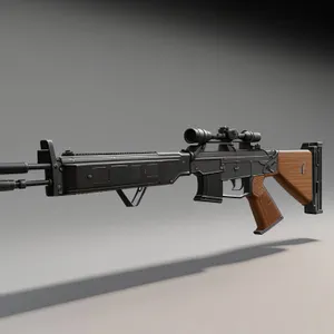 War Machine: Assault Rifle Unleashed in the Air