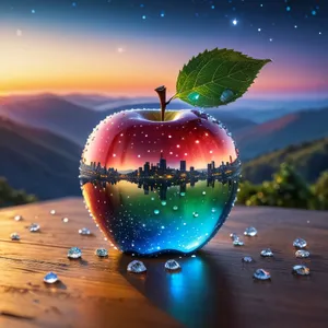 Fresh and Healthy Red Delicious Apple