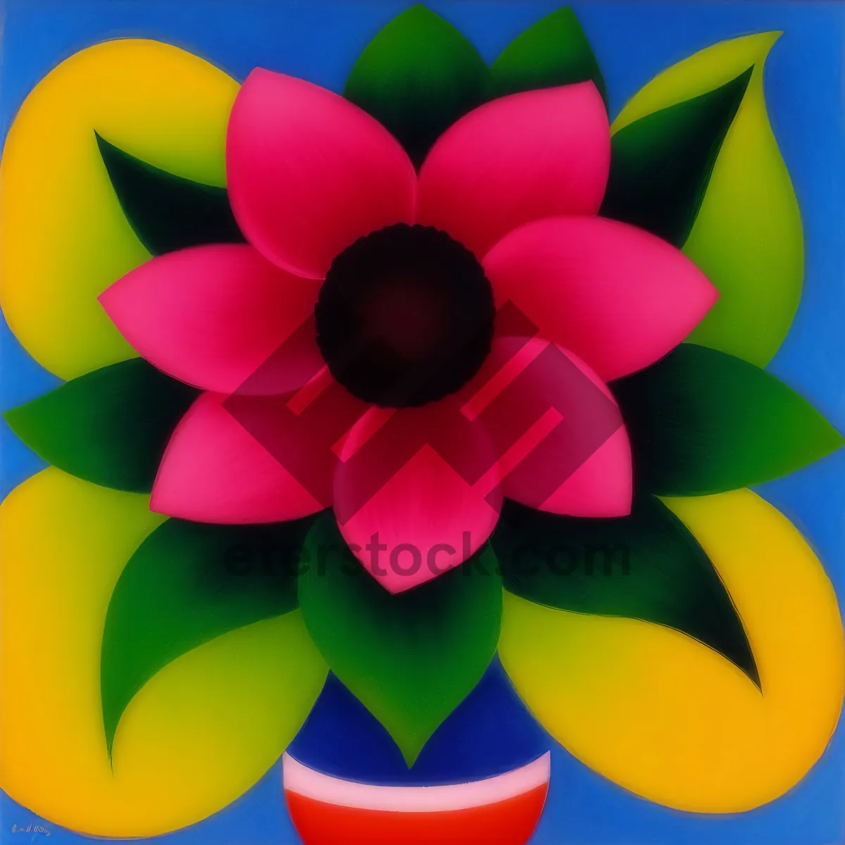 Picture of Vibrant Pinwheel Machine: Colorful Mechanical Device