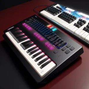 Digital Synth Keyboard: Advanced Electronic Music Equipment